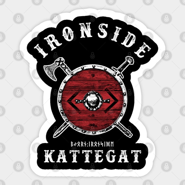 Bjorn Ironside - Kattegat Sticker by rycotokyo81